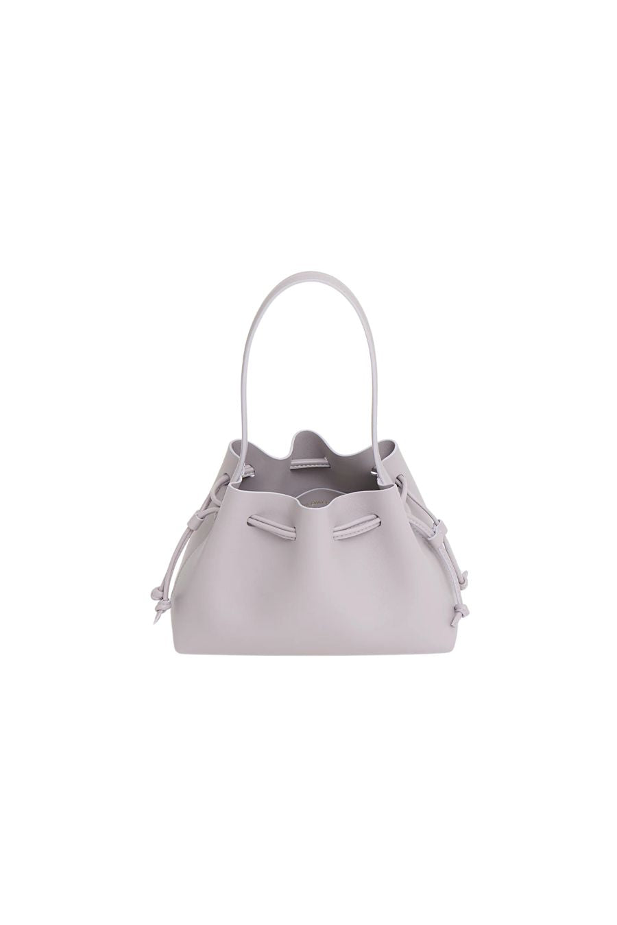 Drawstring Pouchette in Lila