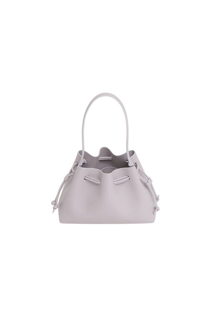 Drawstring Pouchette in Lila