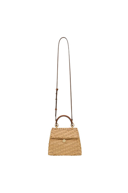 Sybil Crossbody Bag in Light Toasted Natural