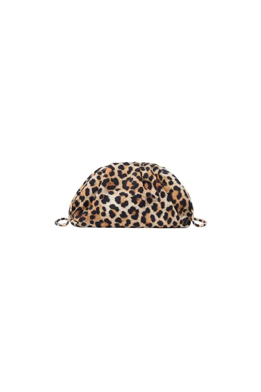 Bailey Leopard Jersey Dome Clutch