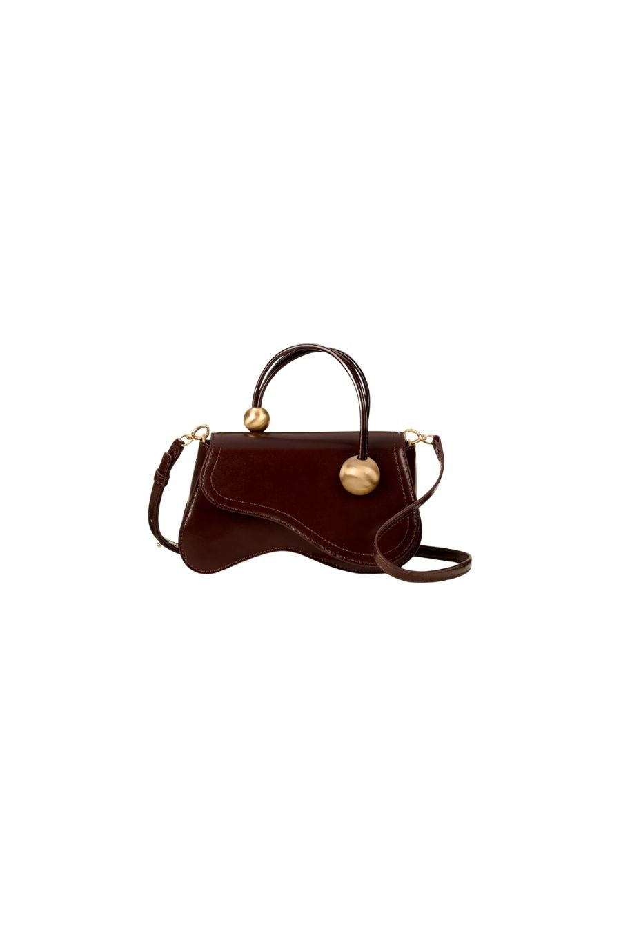 Kazia Crossbody in Espresso