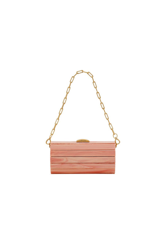 Mini Rolie Polie Clutch in Rose Water