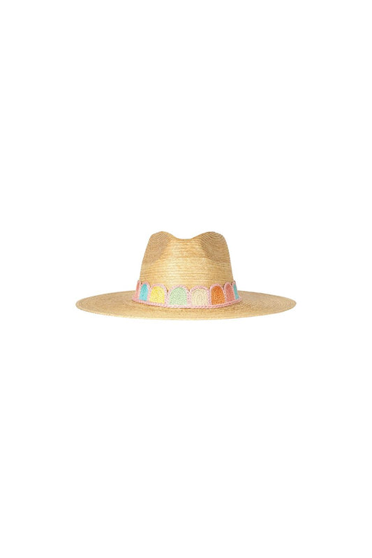 Pastel Kandy Crochet Palm Hat
