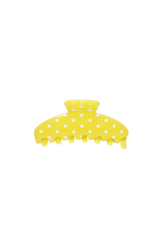 Big Effing Clip in Citrus Polka Dot