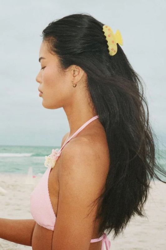 Sweetheart Clip in Citrus Baby Bloom