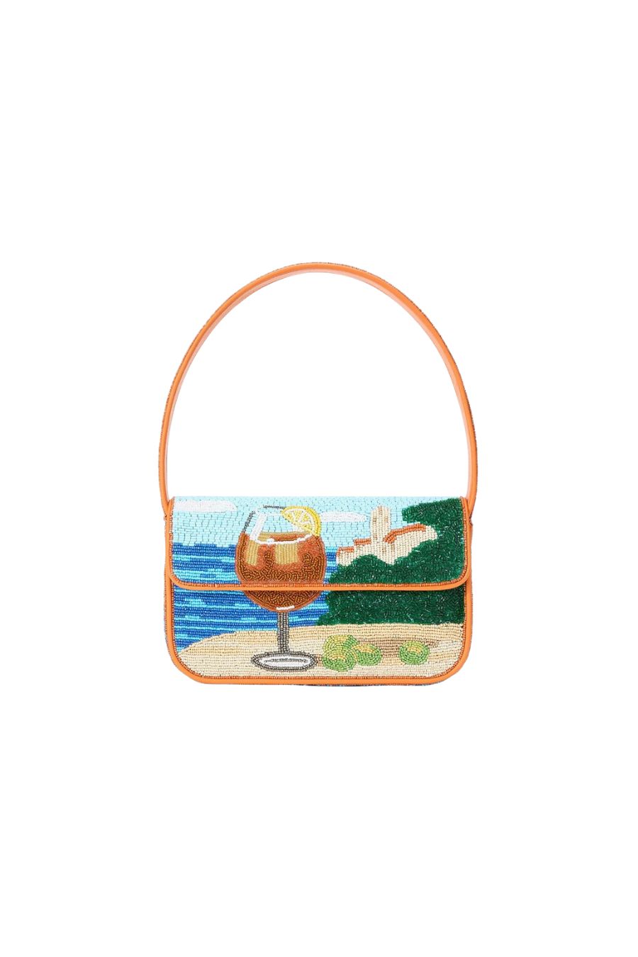 Tommy Beaded Bag in Sunset Spritz