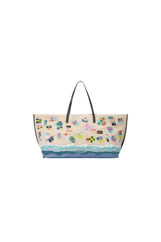 Christos Large Tote in Beach Day