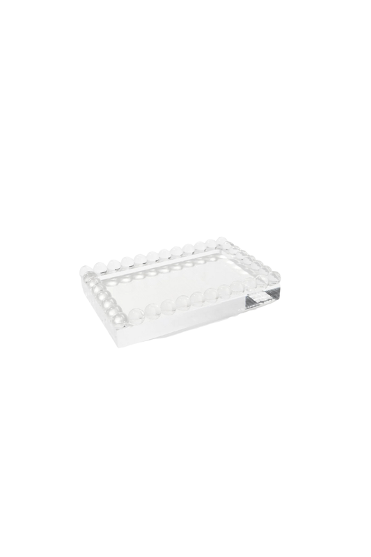 Medium Bubble Lucite Tray