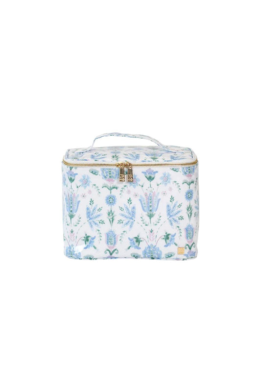 Luxe Gloss Train Case in Seychelles