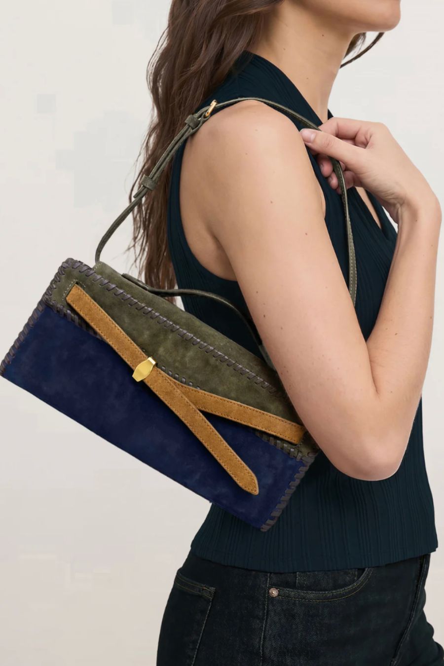 Dash Clutch in Cypress Multi