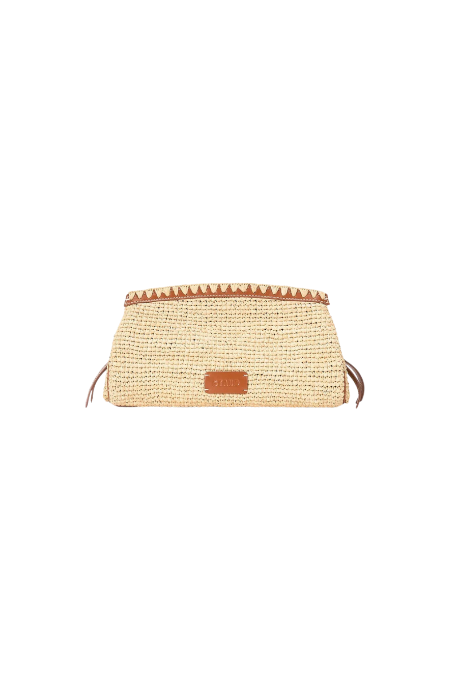 Maude Convertible Clutch in Natural/Tan