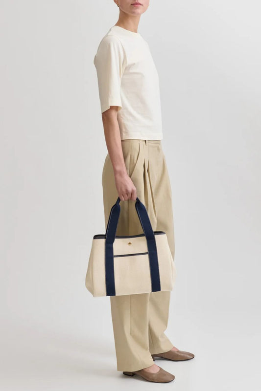 Traversée M in White/Navy