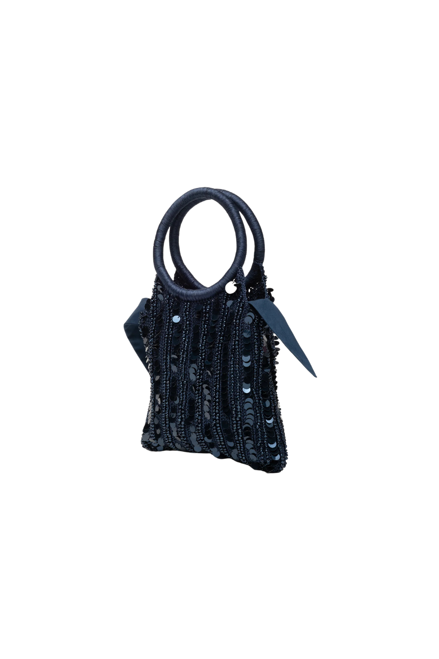 Maris Embellished Handbag in Midnight