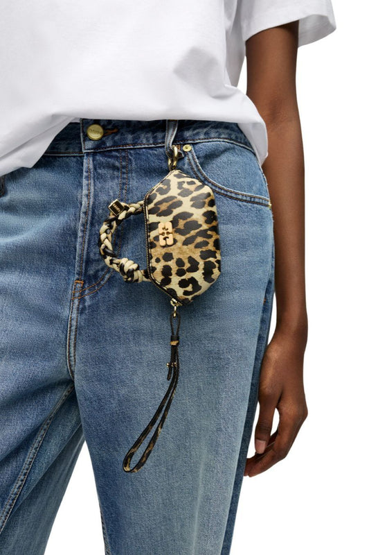Leopard Nano GANNI Bou Bag