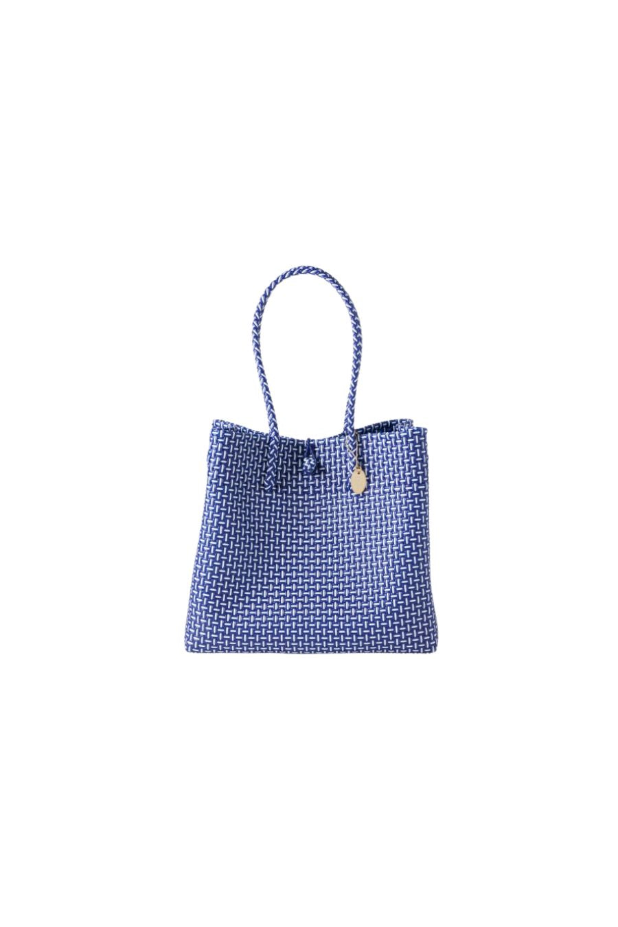 Izmir Large in Navy/White Recycled Plastic