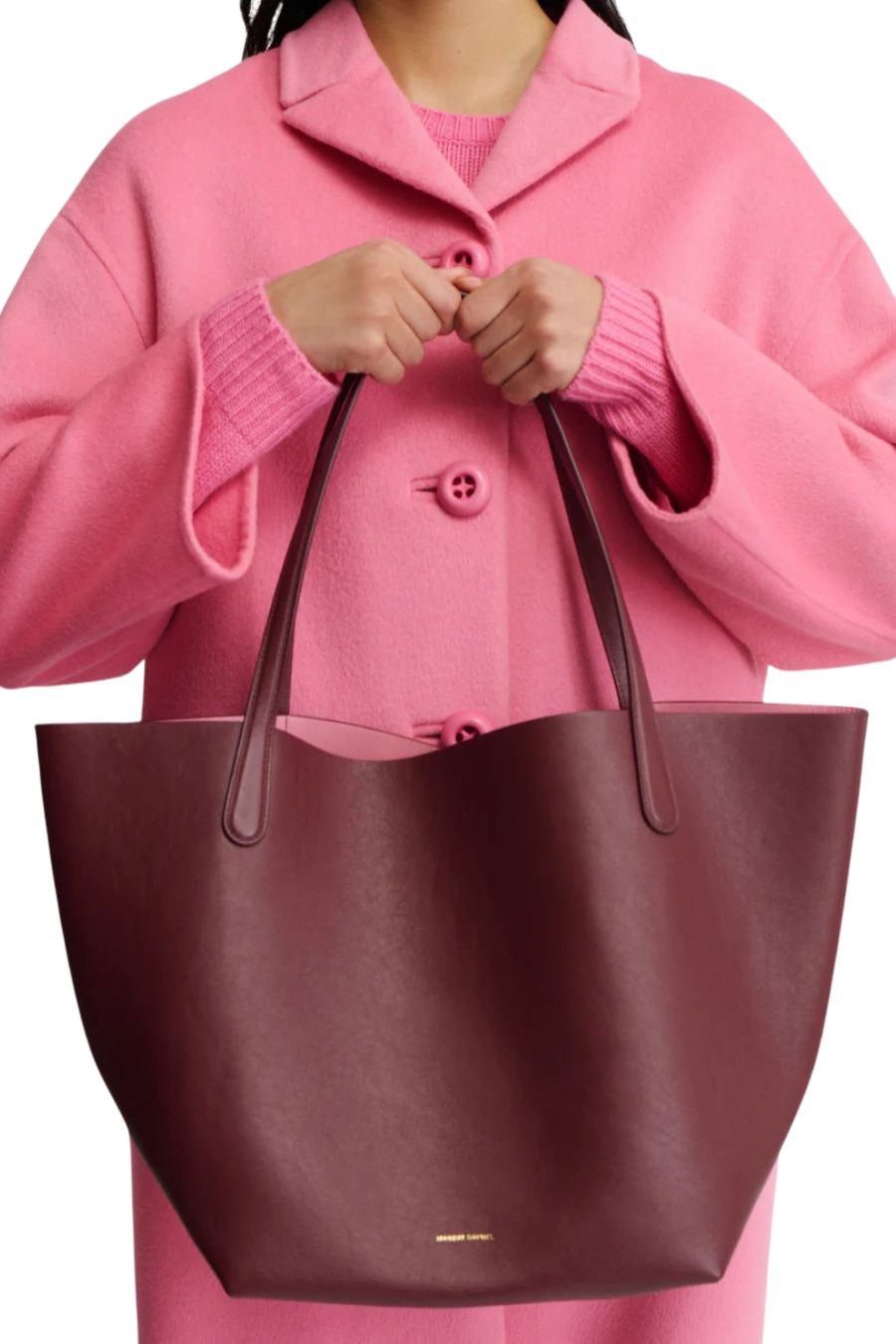 Everyday Soft Tote in Pomegranate