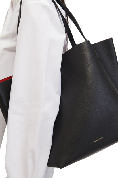 Everyday Soft Tote in Black/Flamma