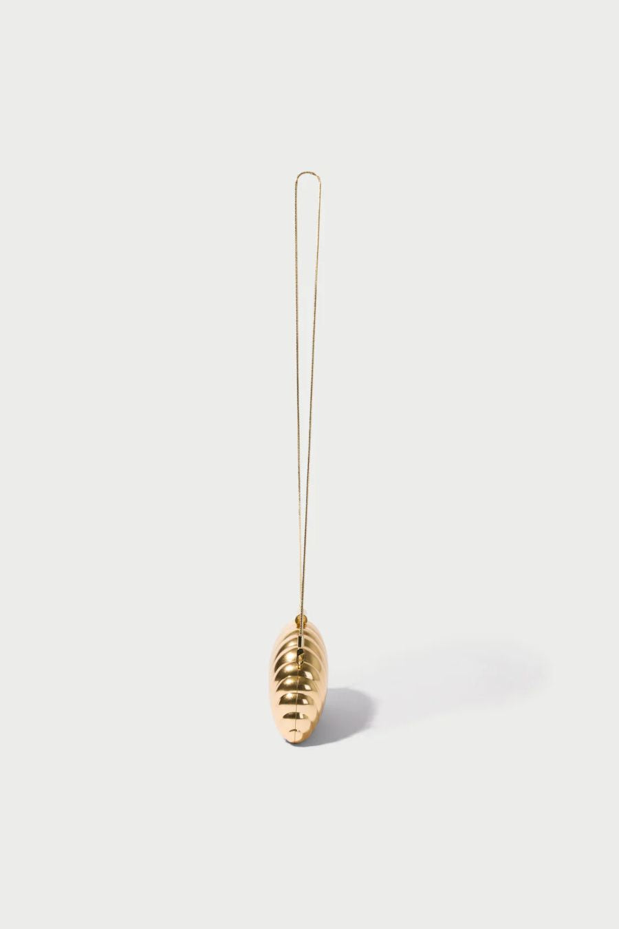 Monet Shell Clutch in Gold