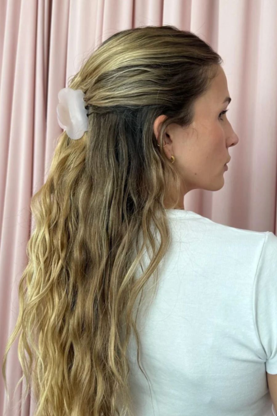 Mini Cloud Clip in Pink Smoke