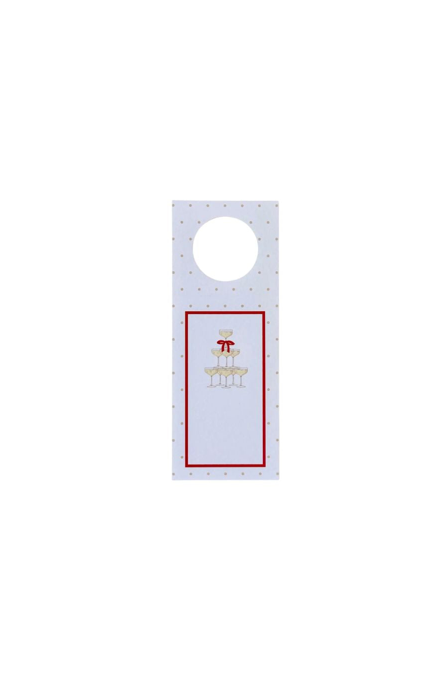 Champagne Tower Wine Tags
