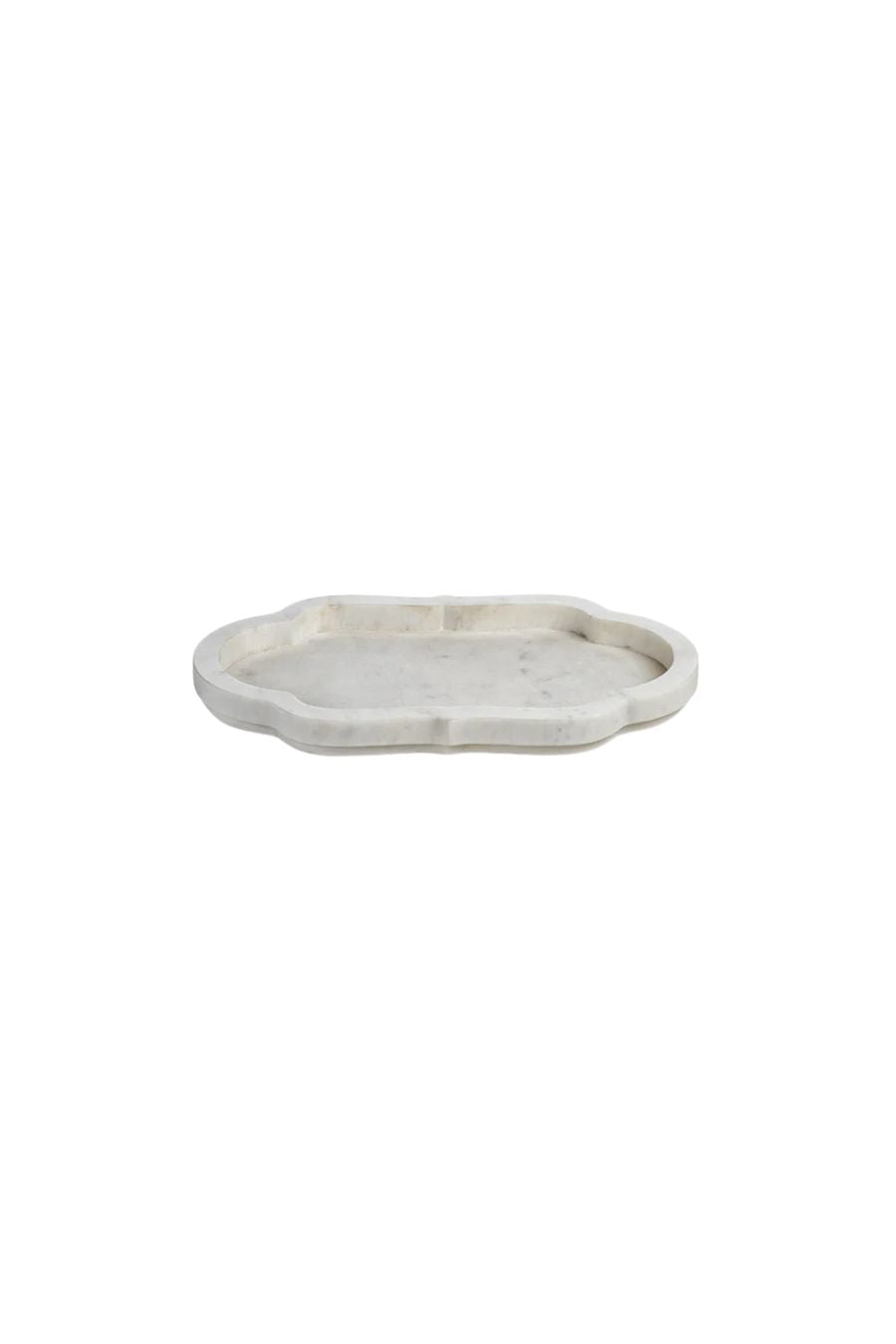 Pietre White Marble Tray Small