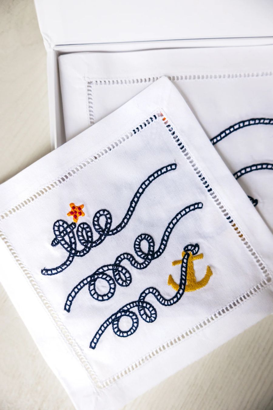 Tie One on Cocktail Napkin - Thumbnail 3