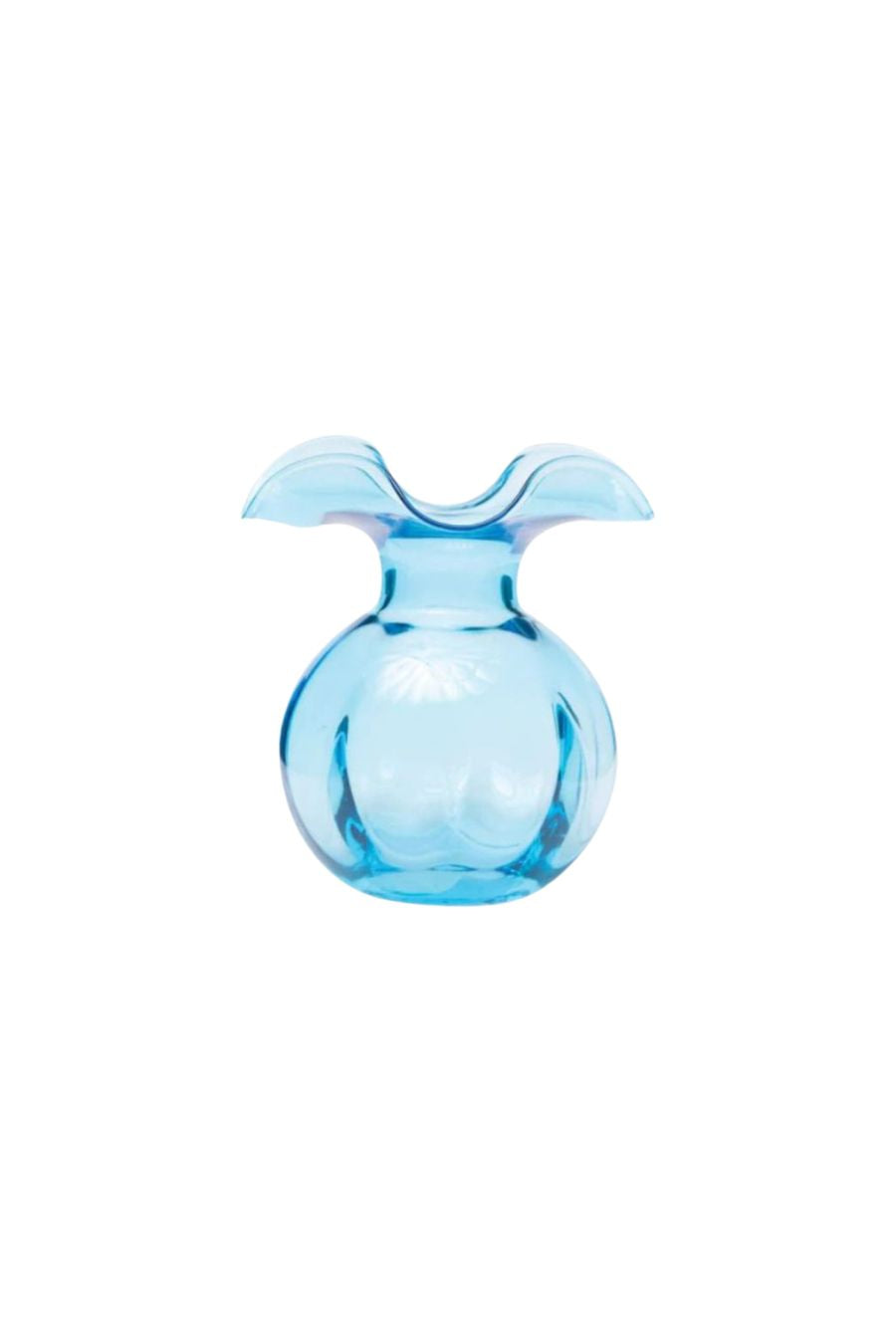 VIETRI Hibiscus Glass Aqua Bud Vase - Thumbnail 5