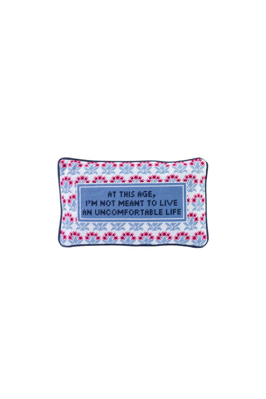 Furbish Studio Leo Needlepoint Pillow - Thumbnail 2