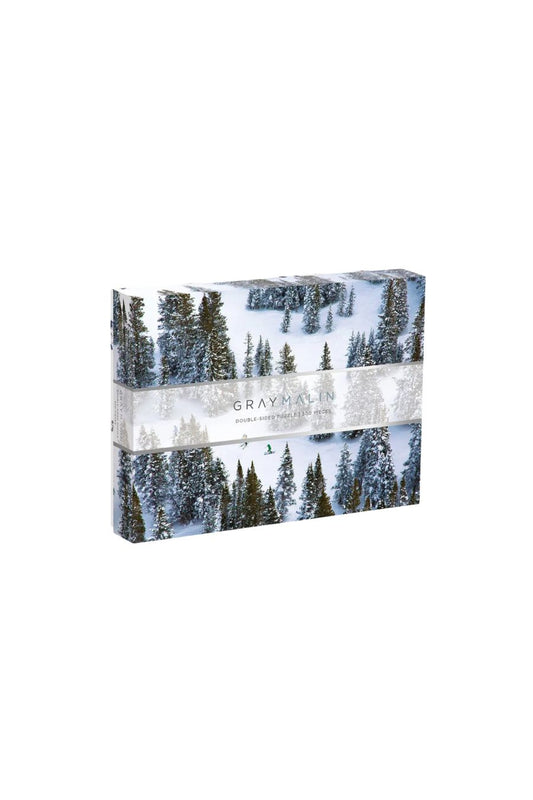 Gray Malin the Snow Double-Sided 500 Piece Puzzle