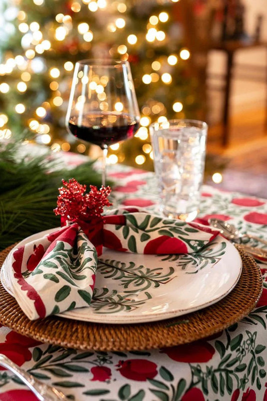 Pomegranate Vine Napkin | Set of 4