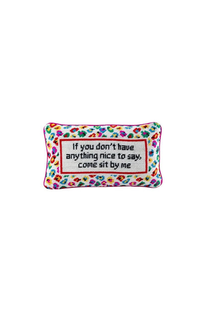 Come Sit by Me Pillow
