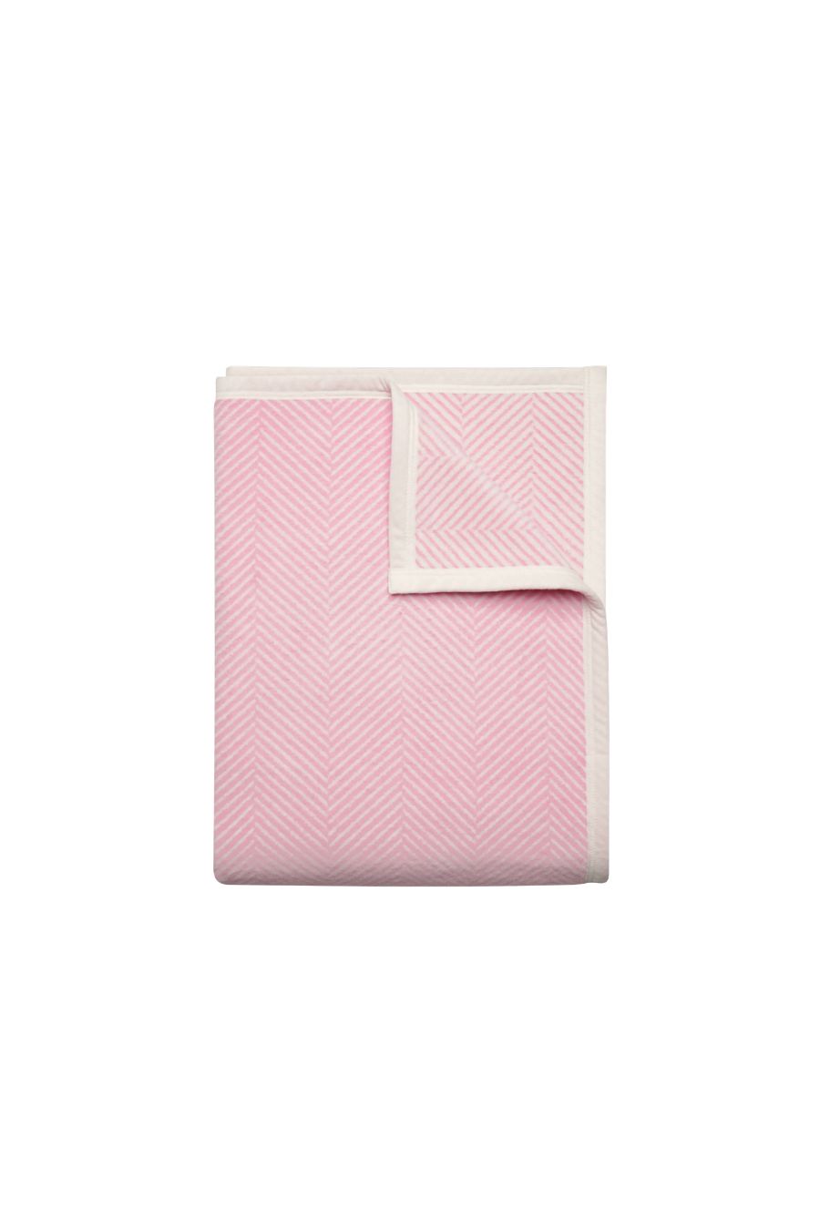 Harborview Herringbone Blush Blanket