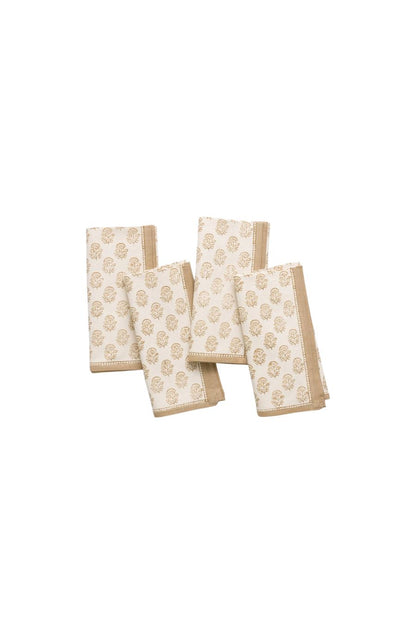 Anika Beige Napkin | Set of 4