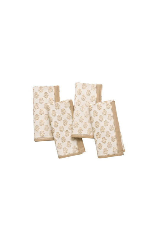 Anika Beige Napkin | Set of 4