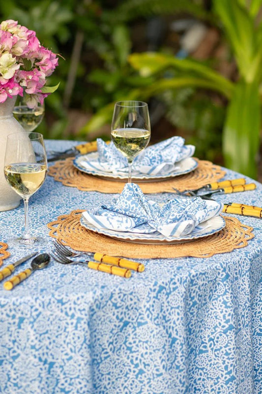 Tapestry Sky Blue Napkin | Set of 4