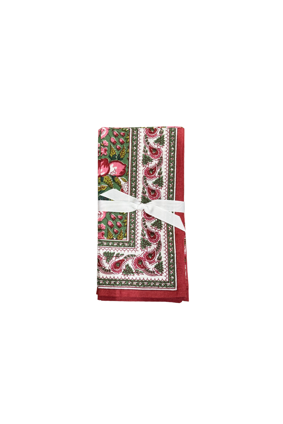 Pomegranate Garden Wine & Rose Napkin | Set of 4