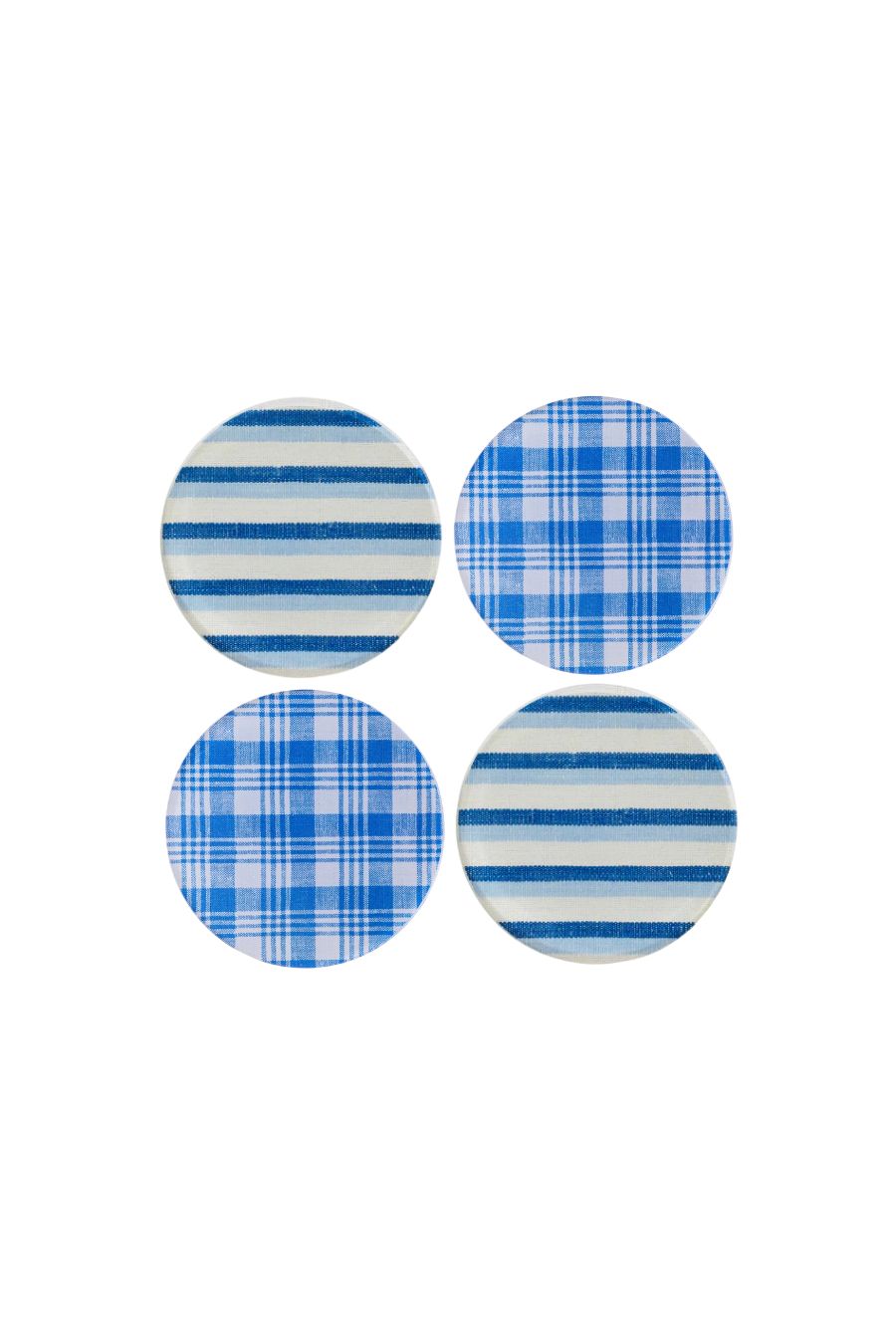 Blue Coasters Set of 4
