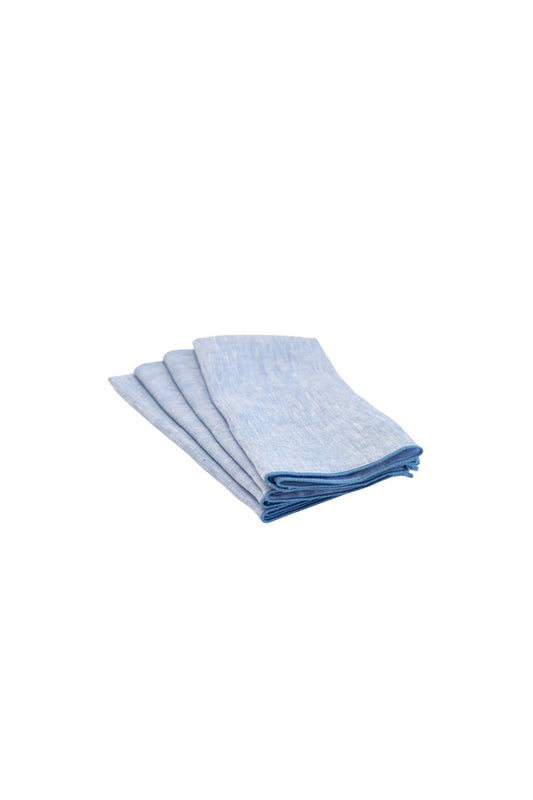 Campbell Blue Chambray Napkin Set