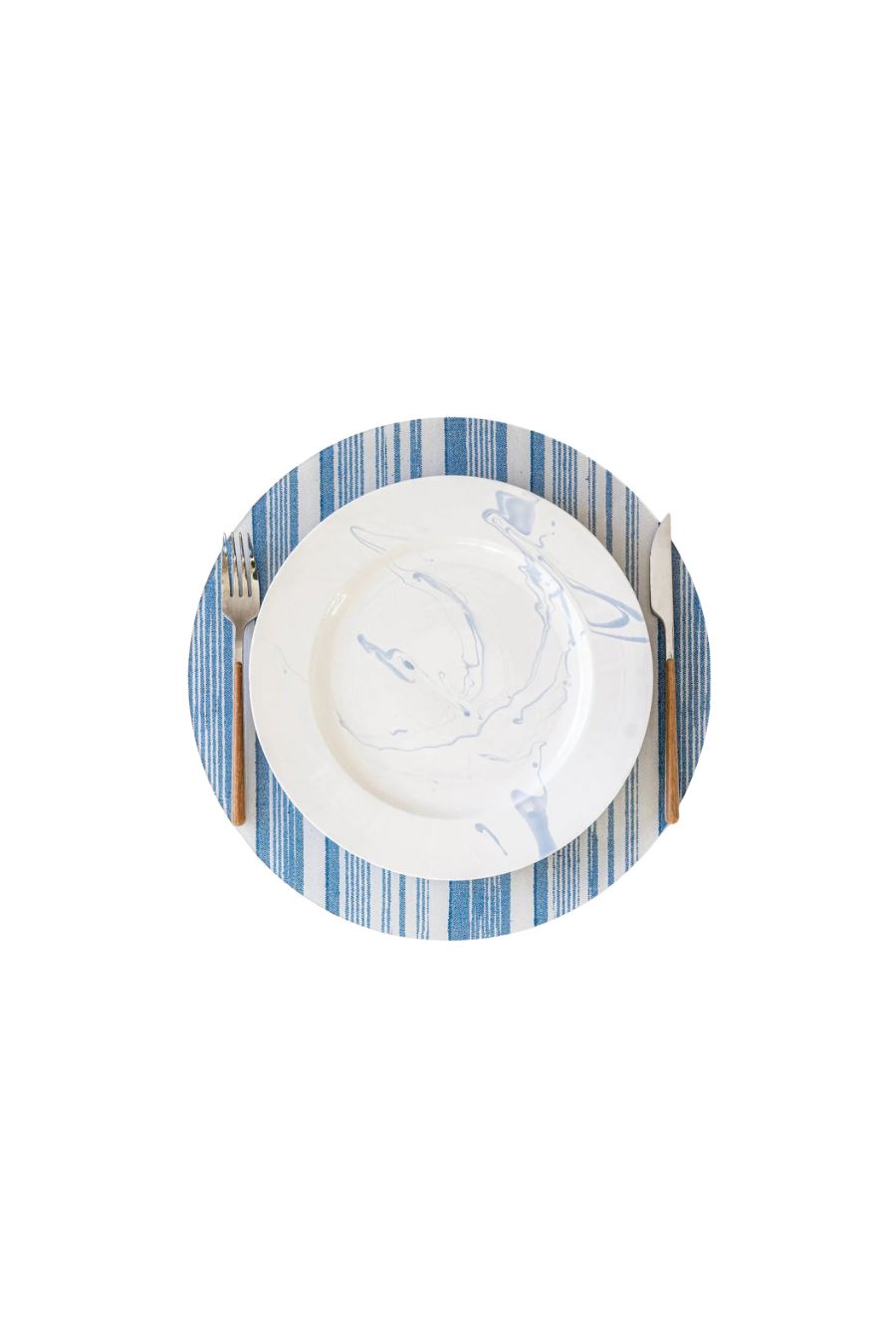 Stuart Blue Stripe Placemat