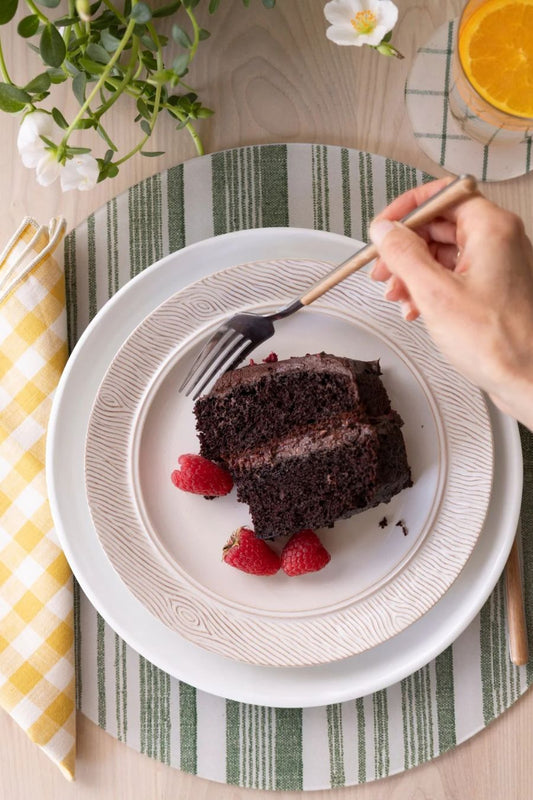 Stuart Green Stripe Placemat Set of 2