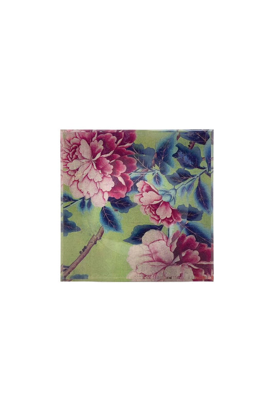 Trinket Bowl | Green Chinoiserie