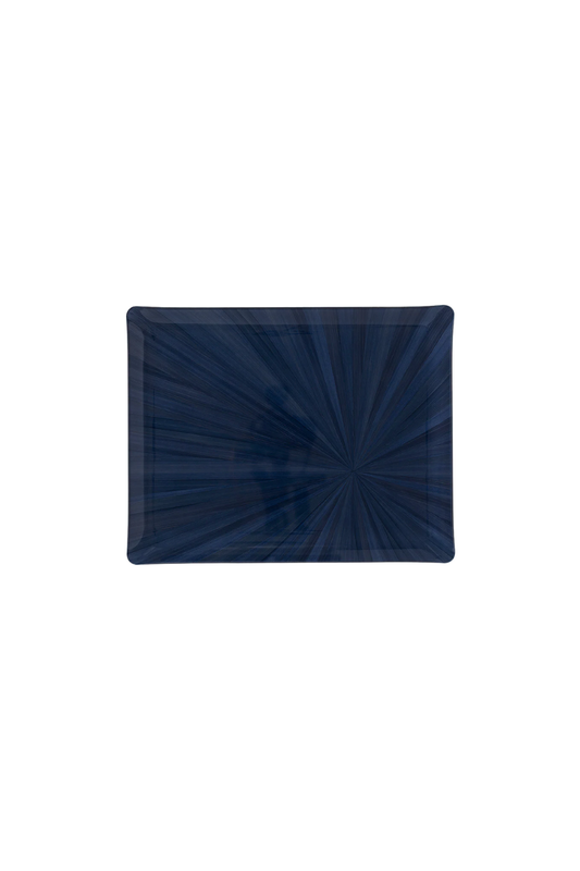 Soleil Serving Tray in Navy Blue