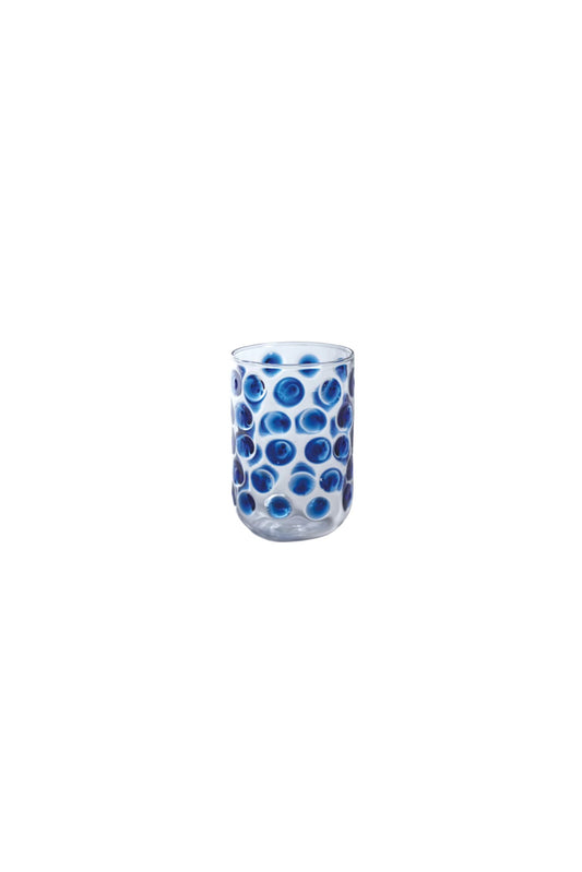 Airelles Glass Tumbler in Blue