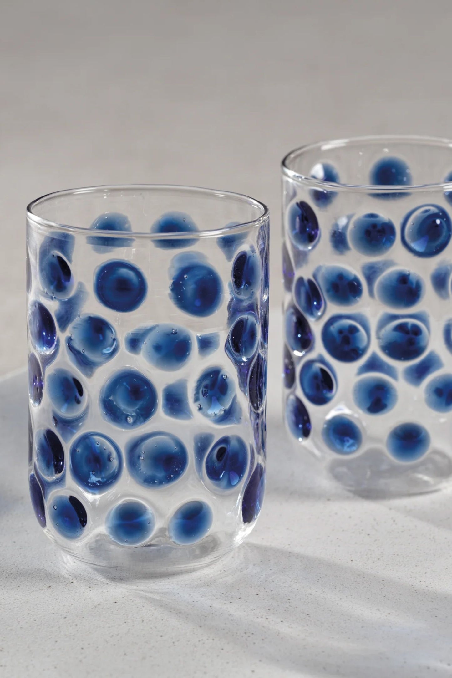 Airelles Glass Tumbler in Blue