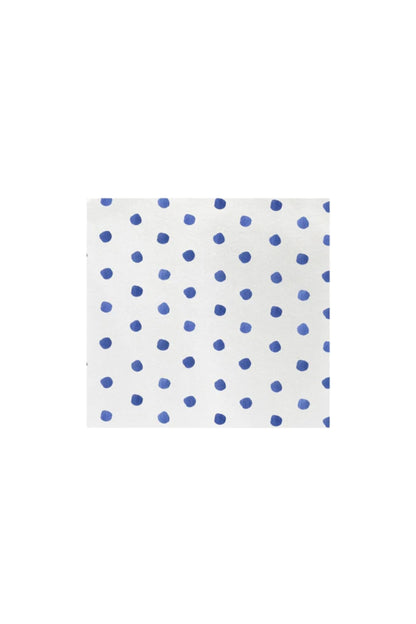 Papersoft Dinner Napkins in Dot Blue