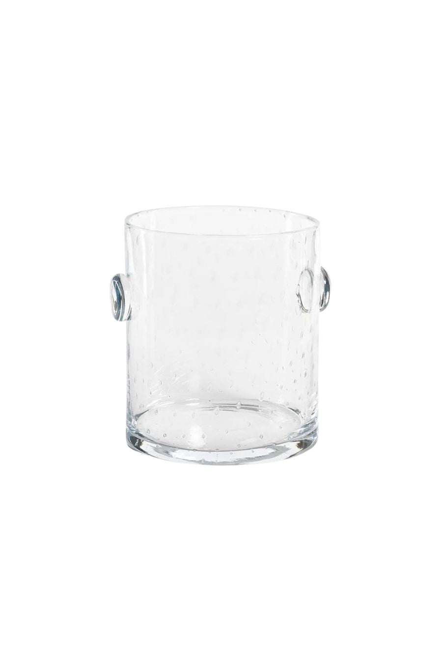 Large Lagoon Bubbled Glass Ice Bucket