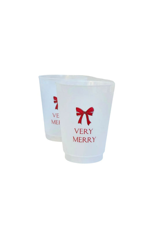 Very Merry Shatterproof Cups