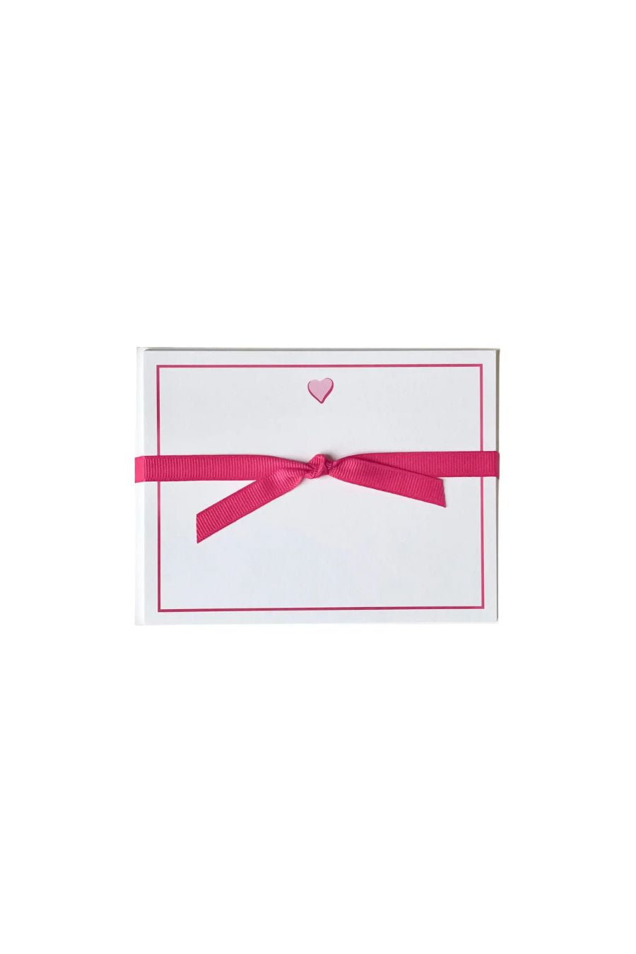 Sweet Heart Pink Flat Note Cards