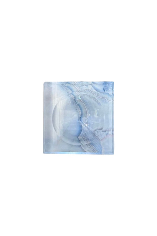 Acrylic Block Soap Dish | Blue Quartz