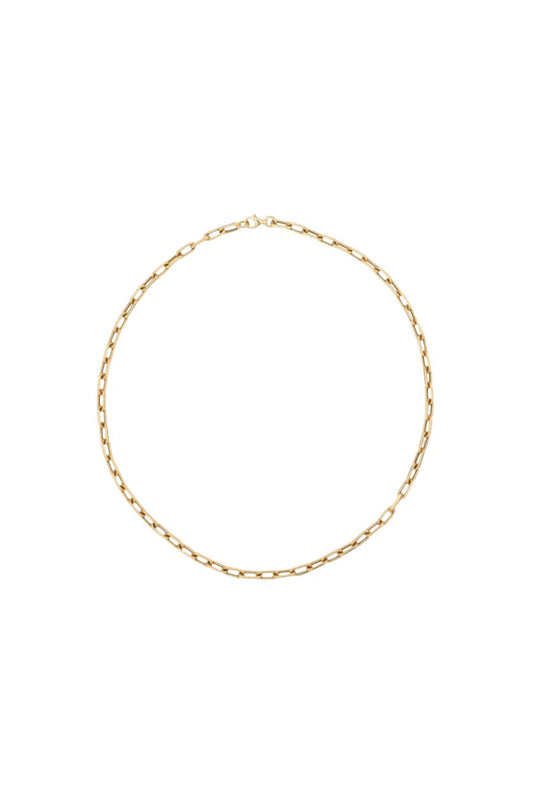 16" 4mm Italian Chain Link Necklace